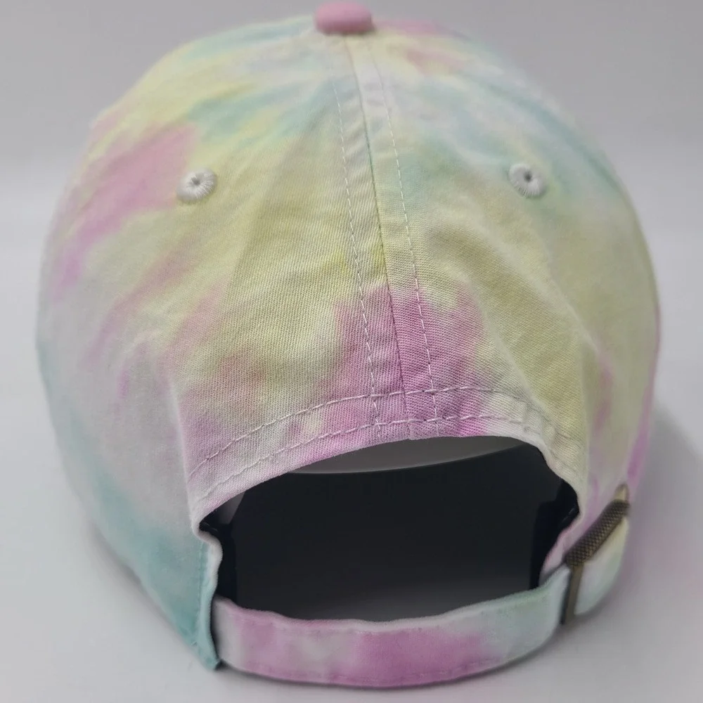 Women Chicago White Sox Hat Strapback 47 Brand Clean Up Pastel Tie Dye MLB Logo